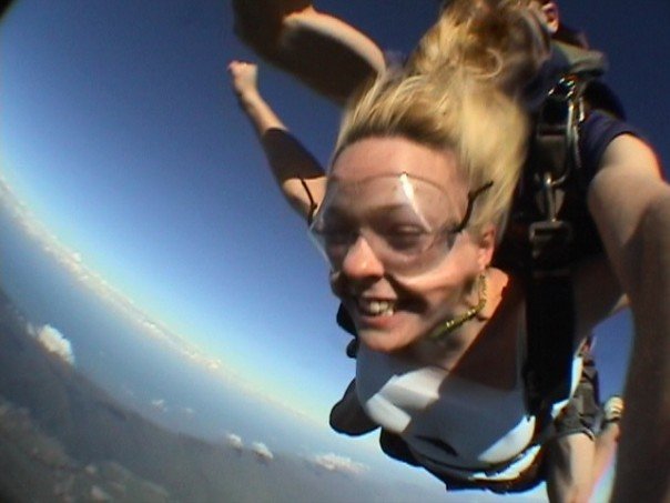 Skydiving in Aus